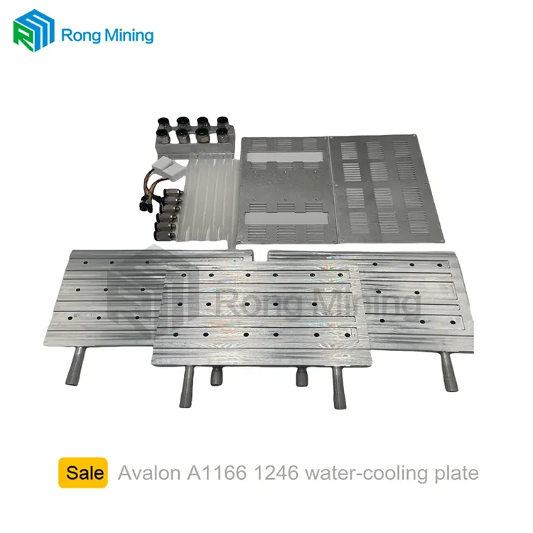 Avalon Mining Machine A1166 A1246 จานระบายความร้อนด้วยน้ำ