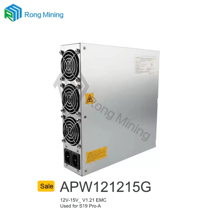 ANTMINER APW121215A/B/C/D/E/F/G แหล่งจ่ายไฟสำหรับ S19+, S19A Pro, S19A, S19J Pro, S19J, S19I, S19, S19 Pro, T19 ฯลฯ